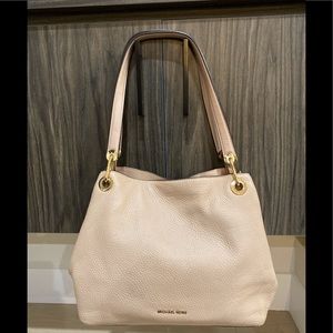 Michael Kors Pebbled Leather Shoulder Tote